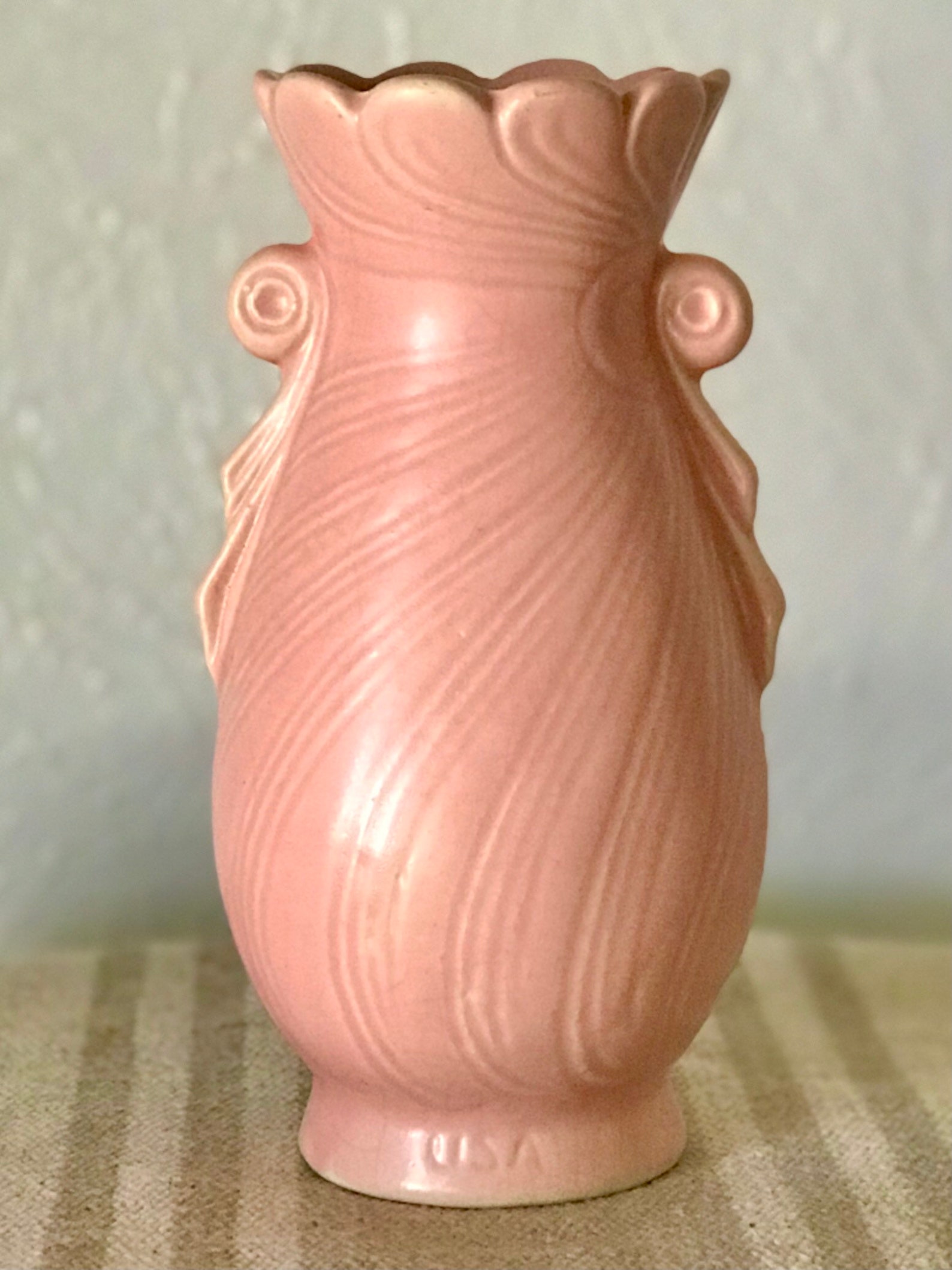 Vintage Set Of Pink Vases McCoy USA FTD Portugal Etsy