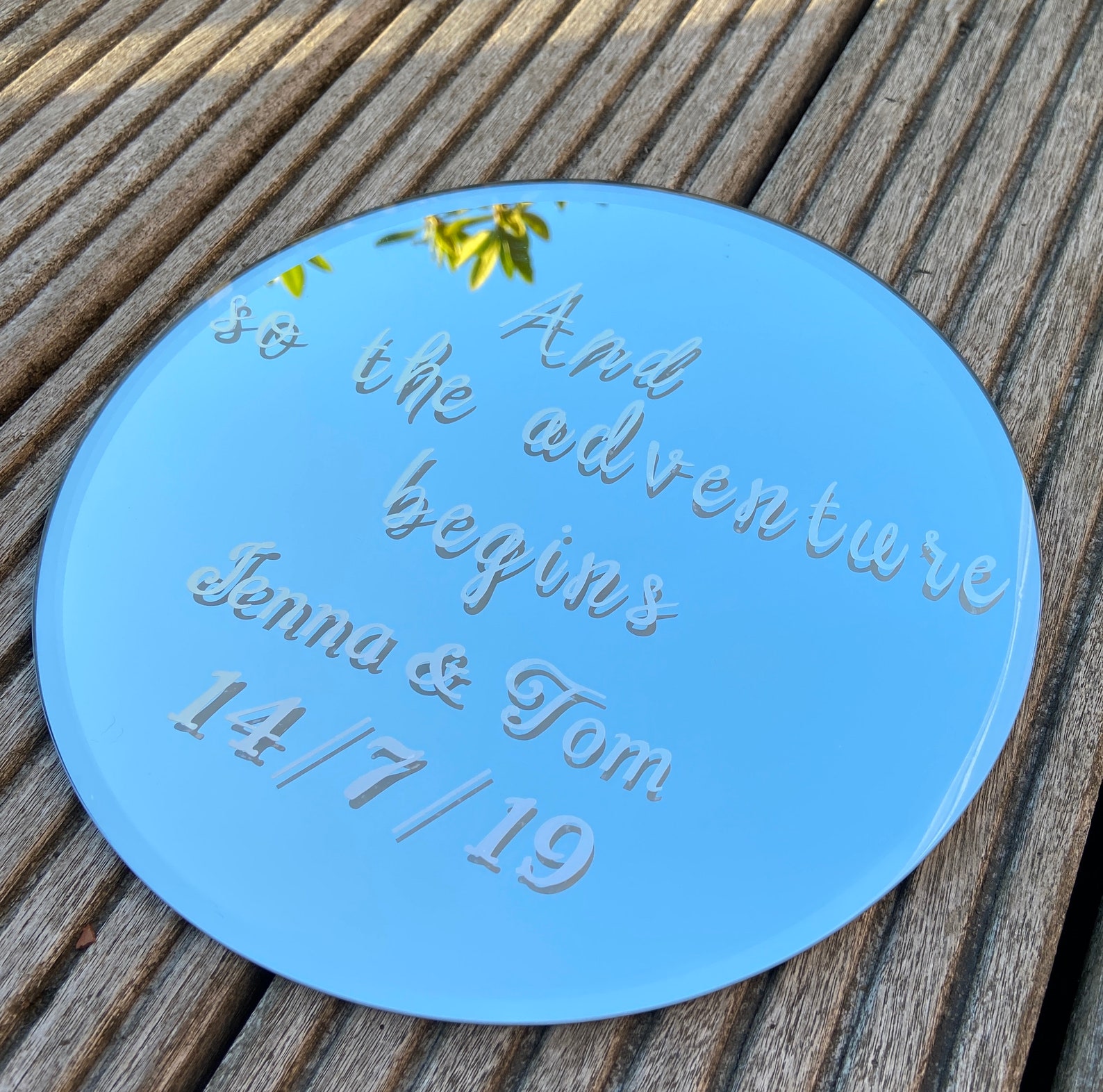 Personalised Mirror Decal, Mirror Decor, Vinyl Sticker Decor Etsy UK