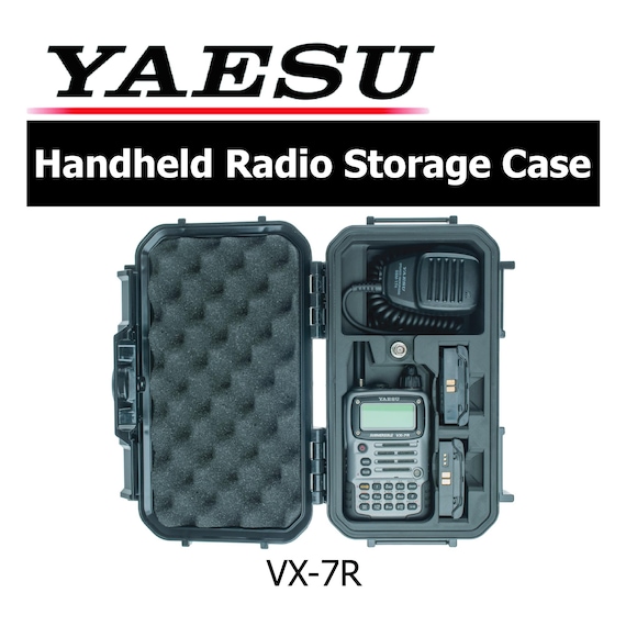 Yaesu VX-7R Portable Handheld Radio Custom Storage / Carrying Case