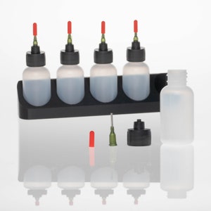 Needle Glue Bottle Holder Set for Crafting, Diamond Painting, Hobby