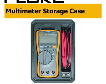 Estuche de almacenamiento personalizado para multímetros digitales portátiles Fluke 110 / 113 / 114 / 115 / 116 / 117