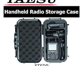 Yaesu VX-6R Portable Handheld Radio Custom Storage / Carrying Case