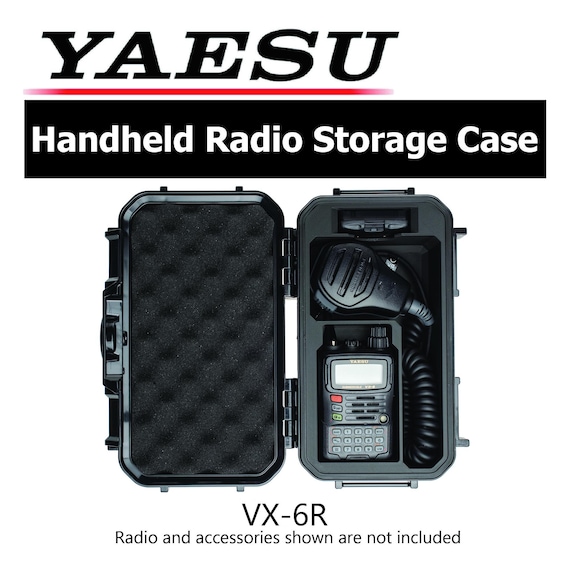 Yaesu VX-6R Portable Handheld Radio Custom Storage / Carrying Case