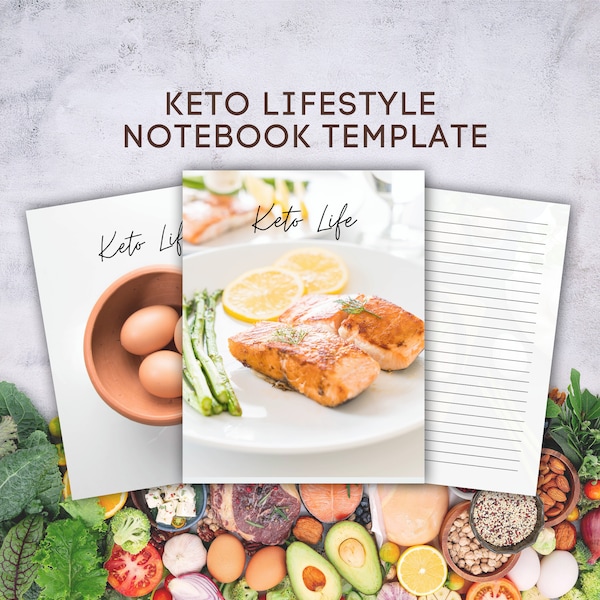 Keto Lifestyle Notebook Template PDF