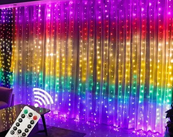 Rainbow Fairy Lights : Dreamcolor 32 8ft Led Fairy String Lights Rgbic Wifi Smart 100leds Usb Rainbow Fairy Lights Sync To Music Work With Alexa Google Assistant Android Ios Not Support 5g Wifi Pricepulse - Indoor fairy lights and string lights can be used to generate an uplifting appeal while wrapped around bookcases, mirrors and cabinets.