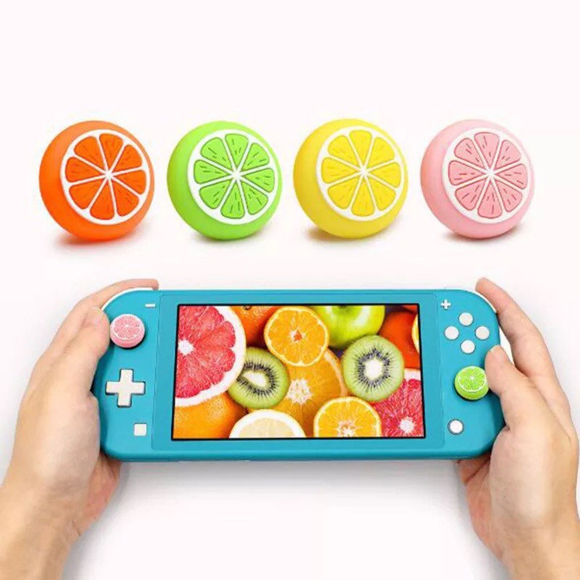 Fruit Joycon Nintendo Switch Thumb Grips Etsy