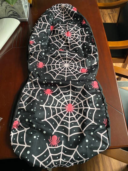 Pastel Goth Spiderweb Car Seat Covers