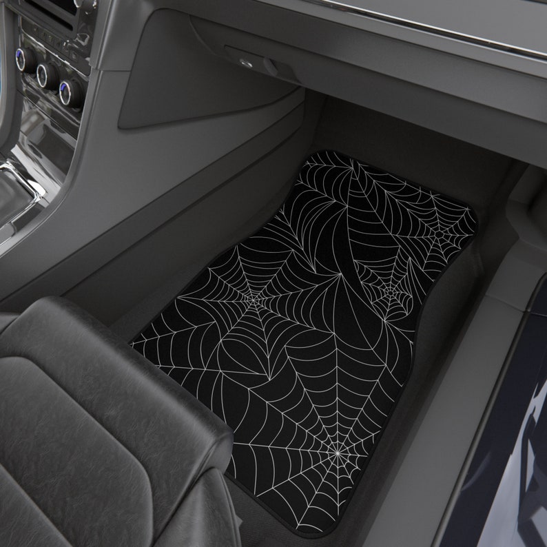 Goth Spiderweb Car Accessories image 7