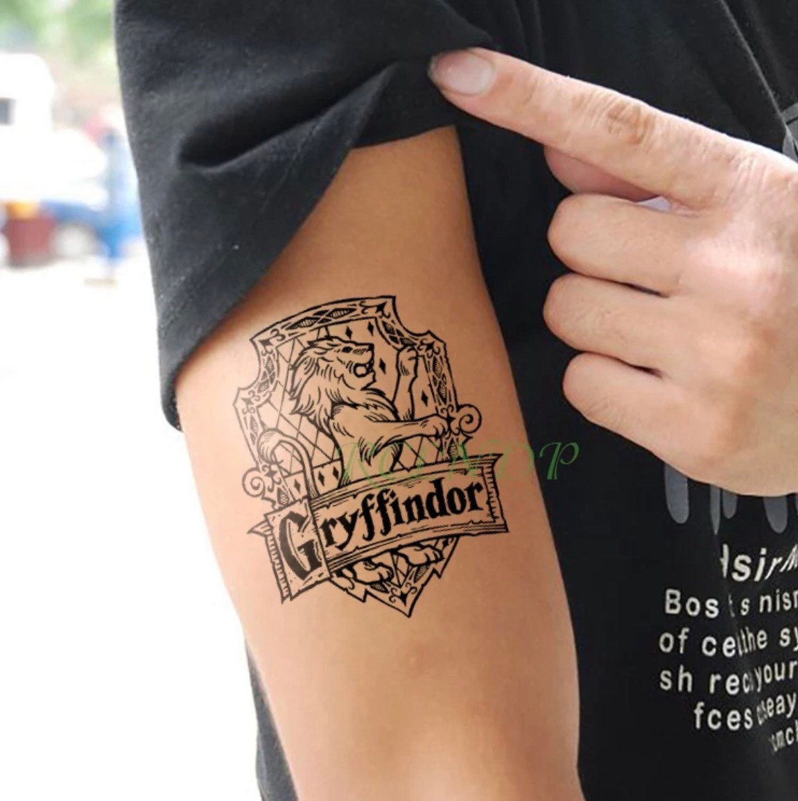 Temporary Tattoos Ravenclaw Slytherin Gryffindor Harry Potter - Etsy Canada