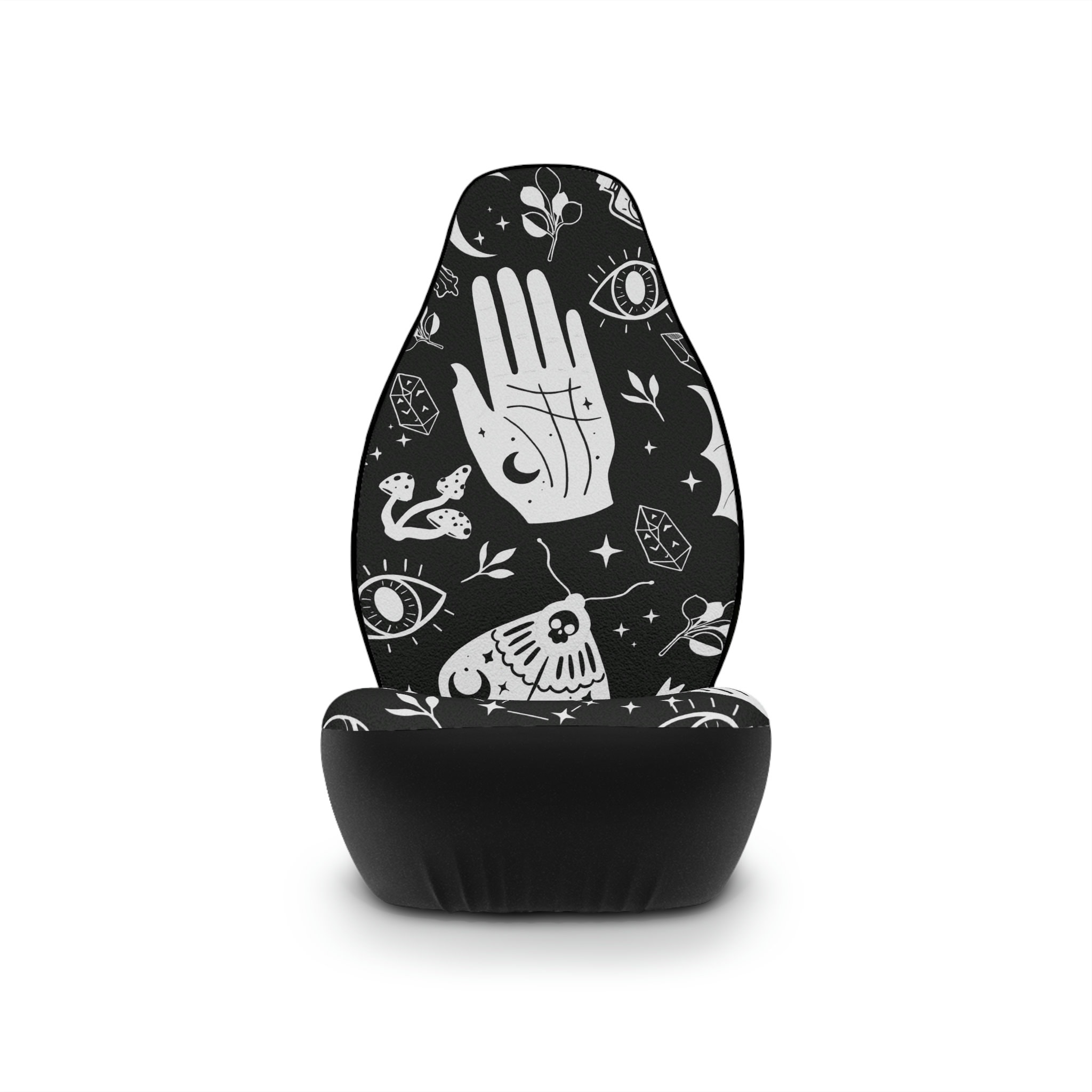 Capricorn Astrology Gothic Witch Pet Car Seat Cover main image 1