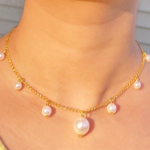 Pearl Necklace | Different Style pearl necklace | White pearl necklace | Jewelry | choker