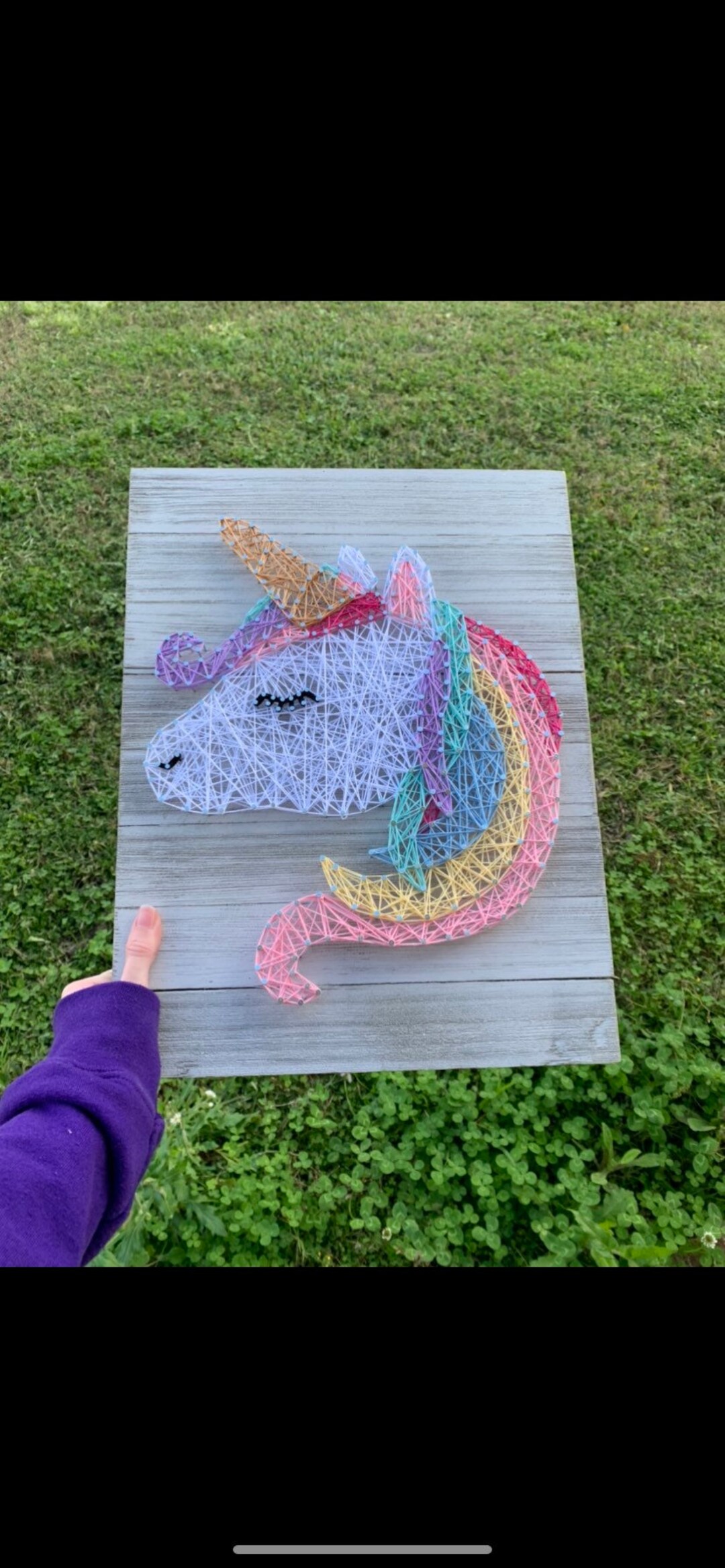Unicorn String Art - Etsy