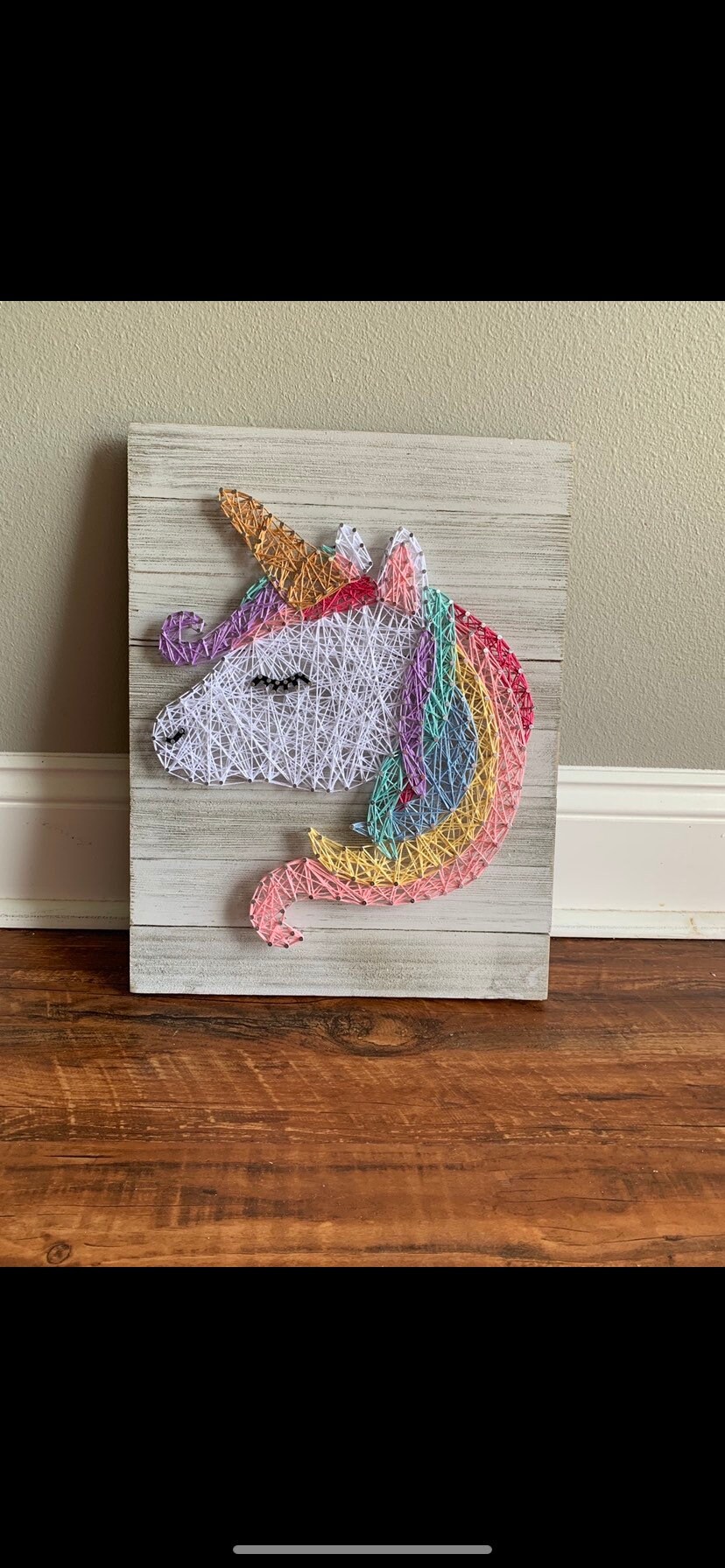 Unicorn String Art - Etsy