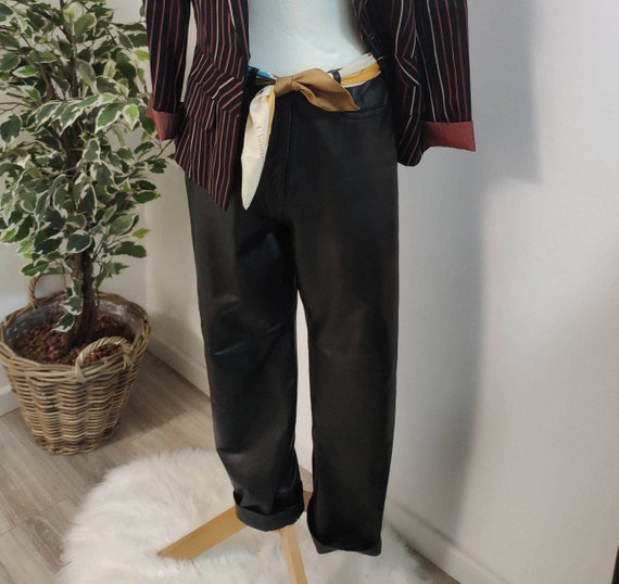Vintage leather pants/ leather pants