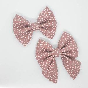 Pixie bows - Large dog bow and Sailor dog bow