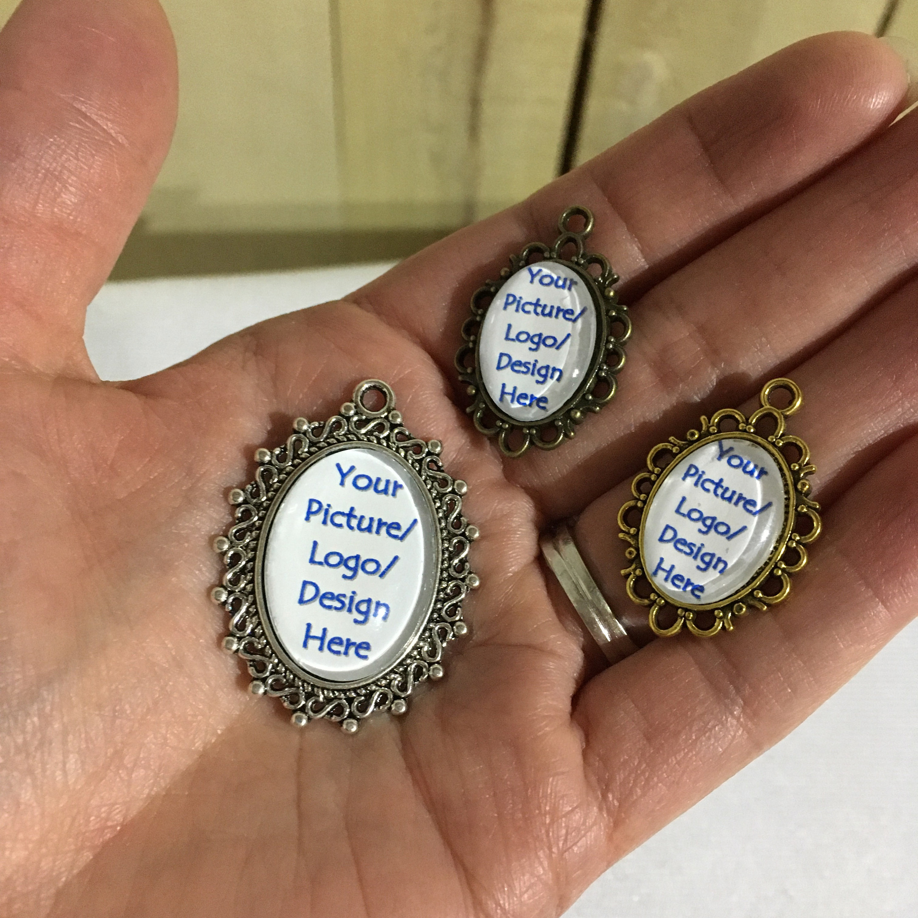 Photo Frame Charm Bulk Memory Photo Charm Custom Picture Etsy