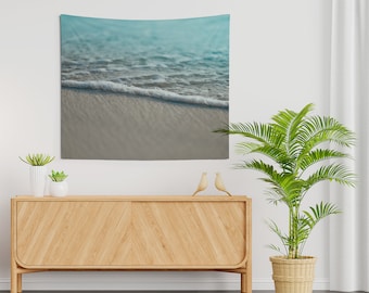 Beach Tapestry, Indoor Wall Tapestries, Beach Wall Art, Ocean Wall Decor