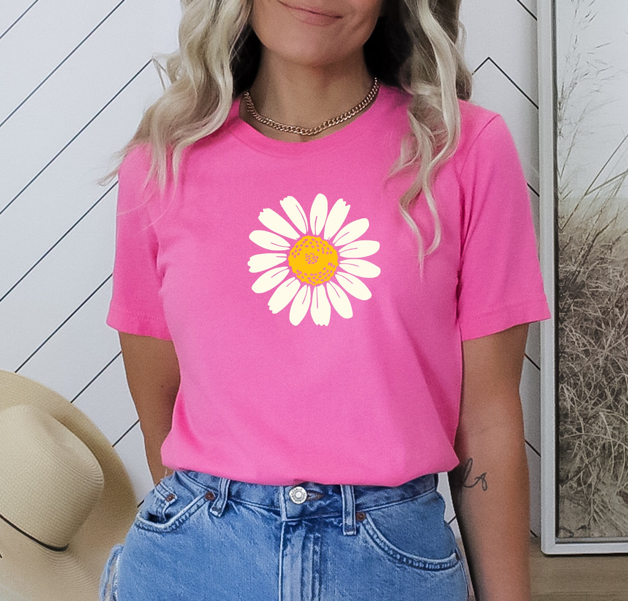 Daisy Tee Shirt Flower T Shirt Daisy Lover Shirt Floral - Etsy
