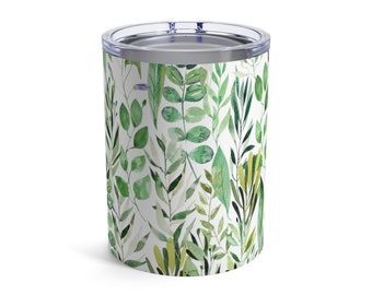 Vaso de flores silvestres / Vaso de bola baja / Vaso de 10 oz . / Vaso de acero inoxidable / Regalo para amantes de las plantas / Regalo para jardineros