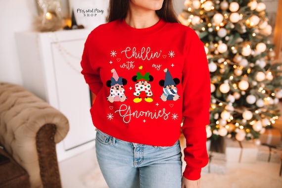 Disney christmas sweatshirts Clearance
