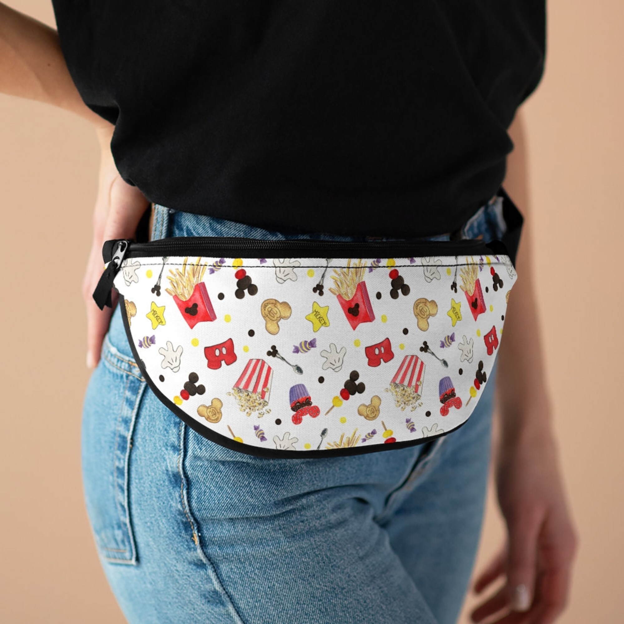 Discover Mickey Snacks Fanny Pack / Disney Parks Bag/ Disney Snacks / Mickey Fanny Pack