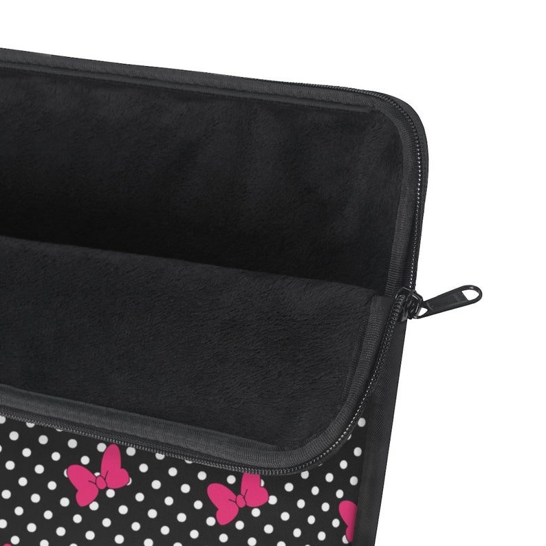 Minnie Mouse Polka dot Bows Laptop SleeveDisney Accessory BagMinnie Bows