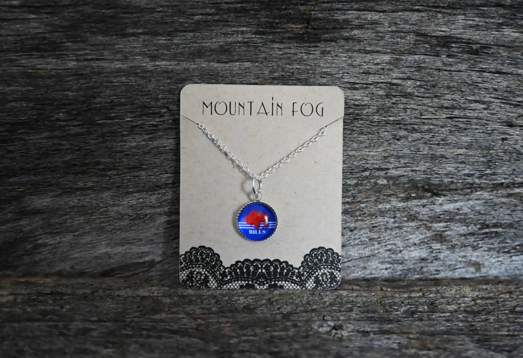 Buffalo Bills Necklace 16 or 18/ Let's GO BUFFALO Etsy