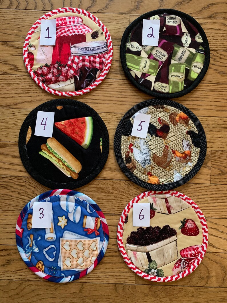 food Mug rugs