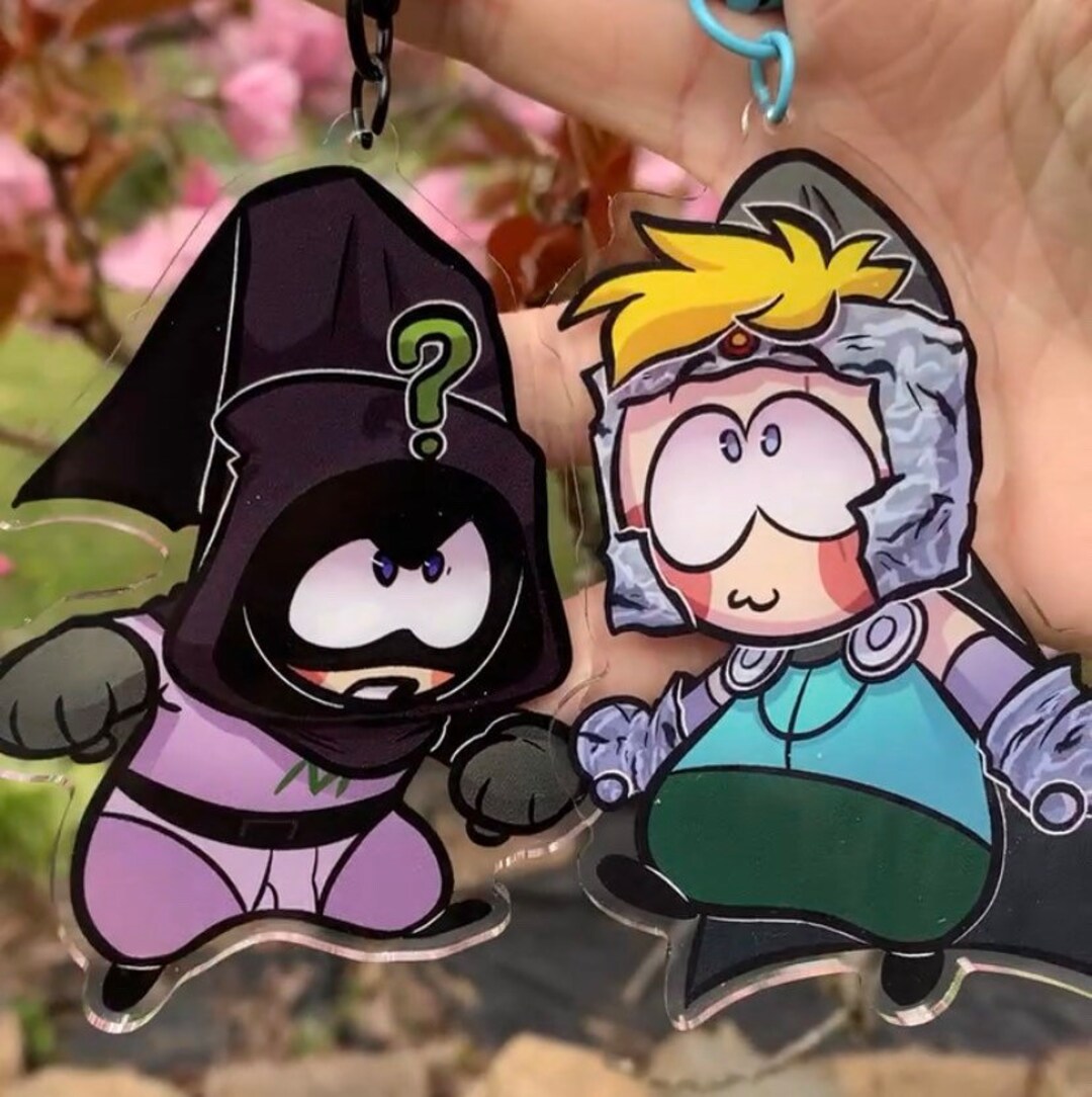 South Park Character Vintage Key Chains Set Of Five Rare