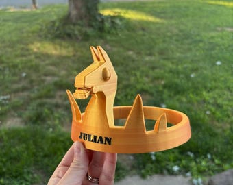 Personalized gamer crown!