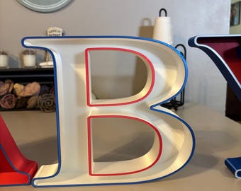 Letter and Number Party Trays
