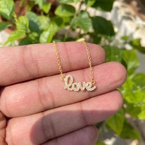 Collana d'amore- Collana d'amore in argento sterling - Regalo festa della mamma - Regalo mamma