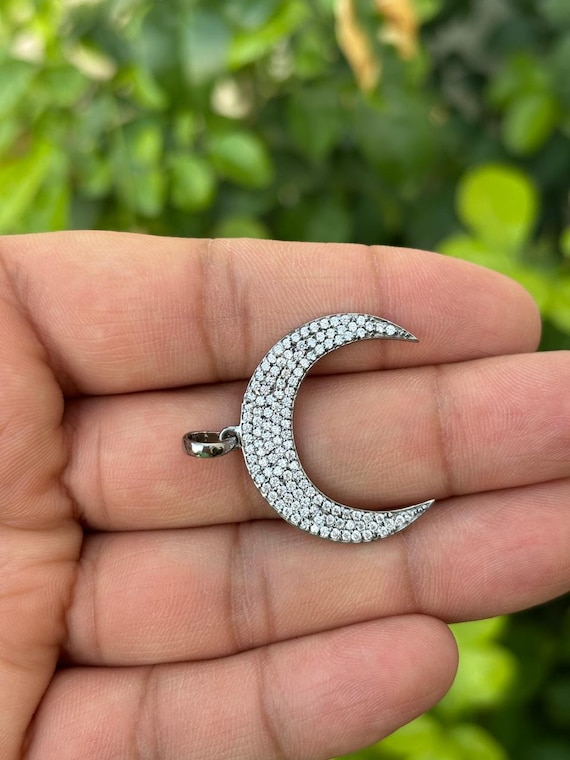 Crescent Moon Necklace- Celestial Jewelry- Upside Down Moon Necklace- Half  Moon Necklace- Gift For Women- Zodiac Necklace
