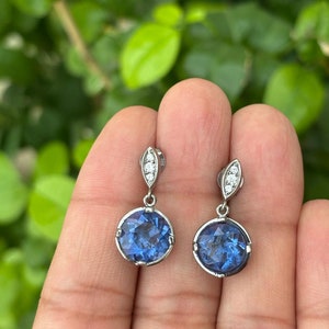 Color Changing Fluorite Earrings - Etsy