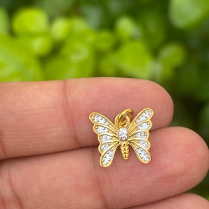 Butterfly Necklace- Butterfly Charm- Mini Butterfly- Butterfly Jewelry For Women- Dainty Necklace- Gift For Her- Minimalist Jewelry