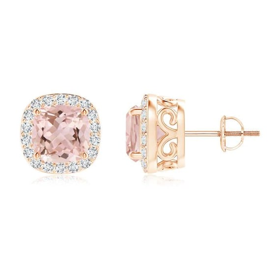 Etsy morganite earrings deals
