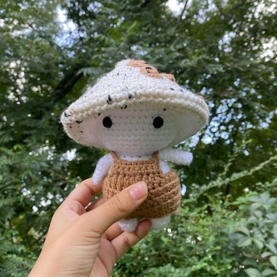 How to Crochet Cute Mushrooms  Beginner Crochet DIY 