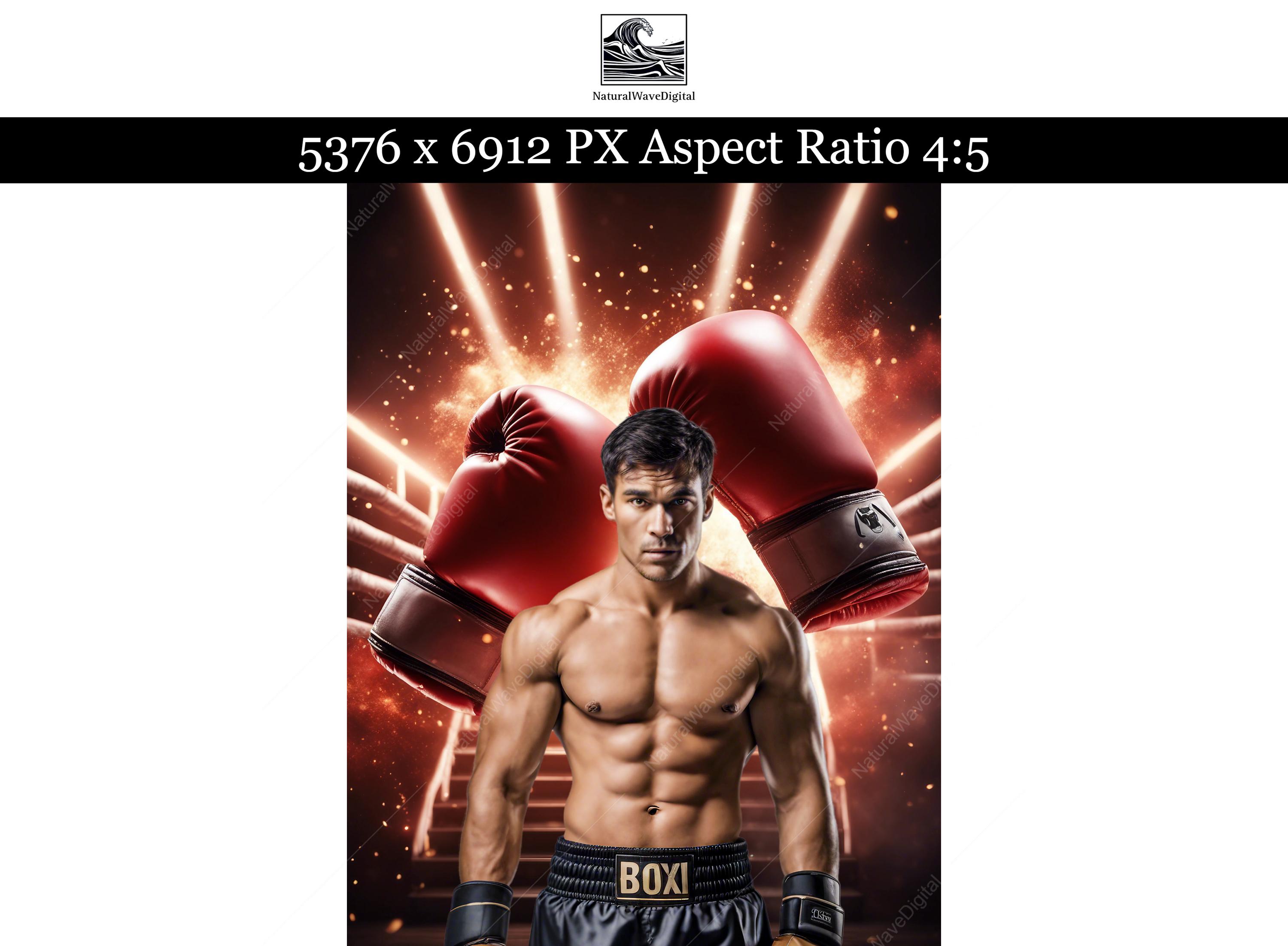 50 Crazy Boxing Glove Backdrops,boxing Poster Digital Backdrops,sports ...