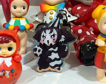 yahoo! rochelle acrylic keychain