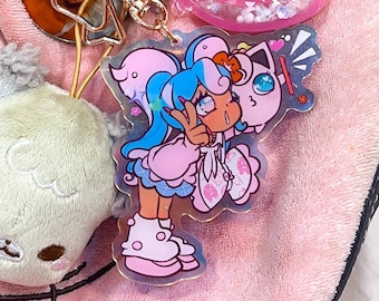 fairy type kogal miku acrylic keychain