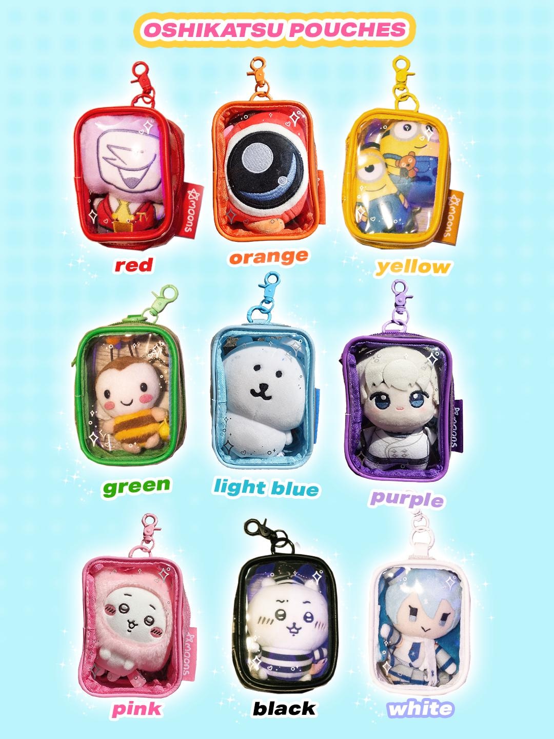 Sparkle Oshi Pouches (fits 10cm Nui) for Ita Bags UPDATED Version