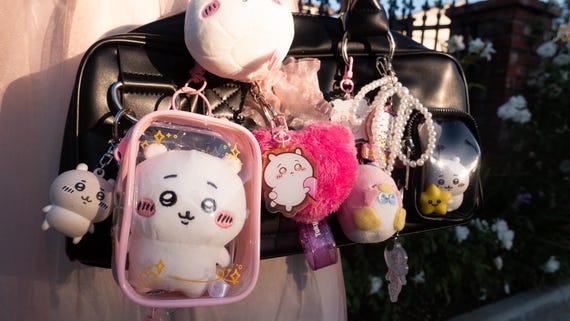 ♡ゆきそら♡バッグ＆ポーチ♡コヤンイサムチョン♡BIGフェイス♡6点♡ Sparkle Oshi Pouches (fits 10cm Nui) for Ita Bags - Etsy