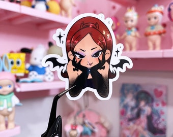 vamp girl sticker