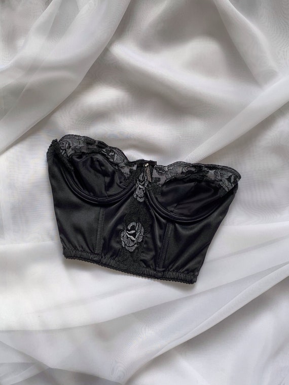 SOLD** Vintage 80's VALENTINO Bustier With Embroid