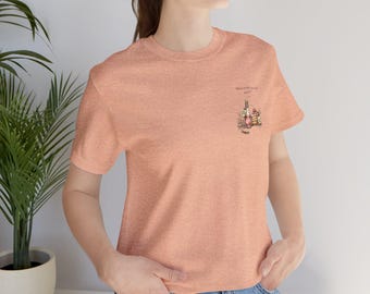 Alice in Wonderland Mad Hatter Shirt, Cottagecore Literary Graphic Tee