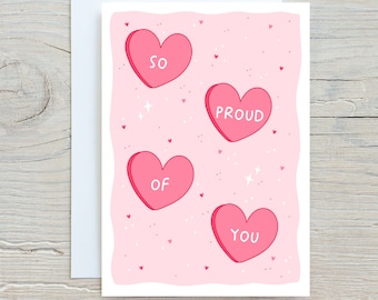 Well Done Card | Congratulations Card | Proud of You Card | Celebration ...