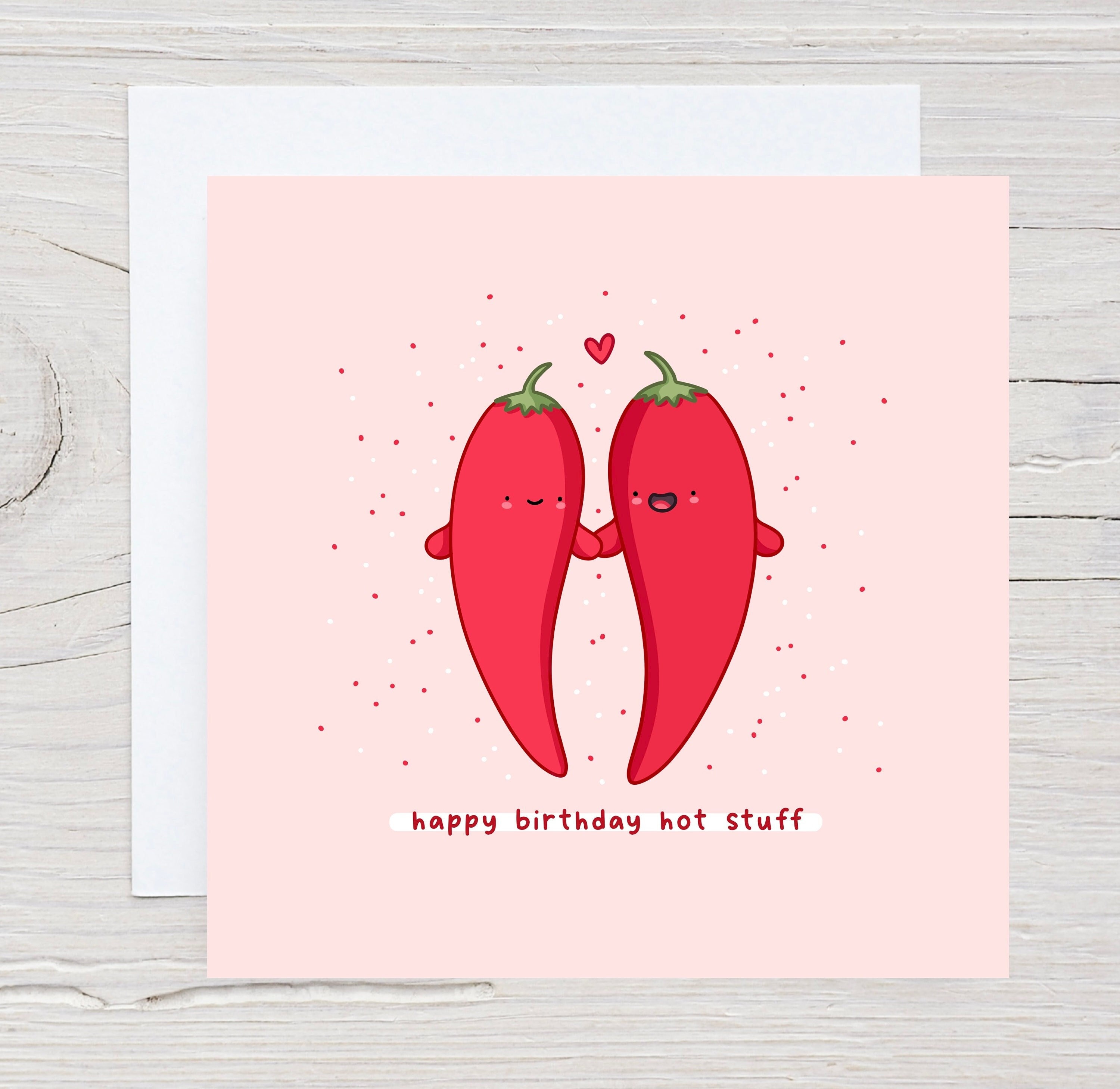 Happy Birthday Hot Stuff Card Funny Pun Birthday Card Punny - Etsy Happy Birthday Hot Stuff Card Funny Pun Birthday Card Punny - Etsy