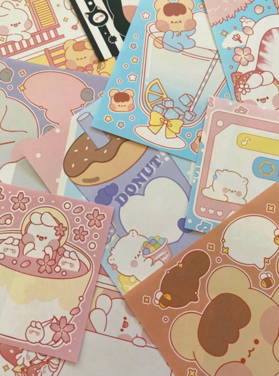 110 Piece Stationery Grab Bag Cute Stationery Cute Etsy