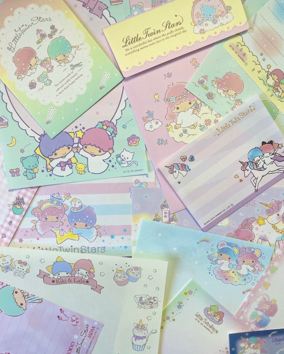 Little Twin Stars Stationery Sanrio Stationery Etsy