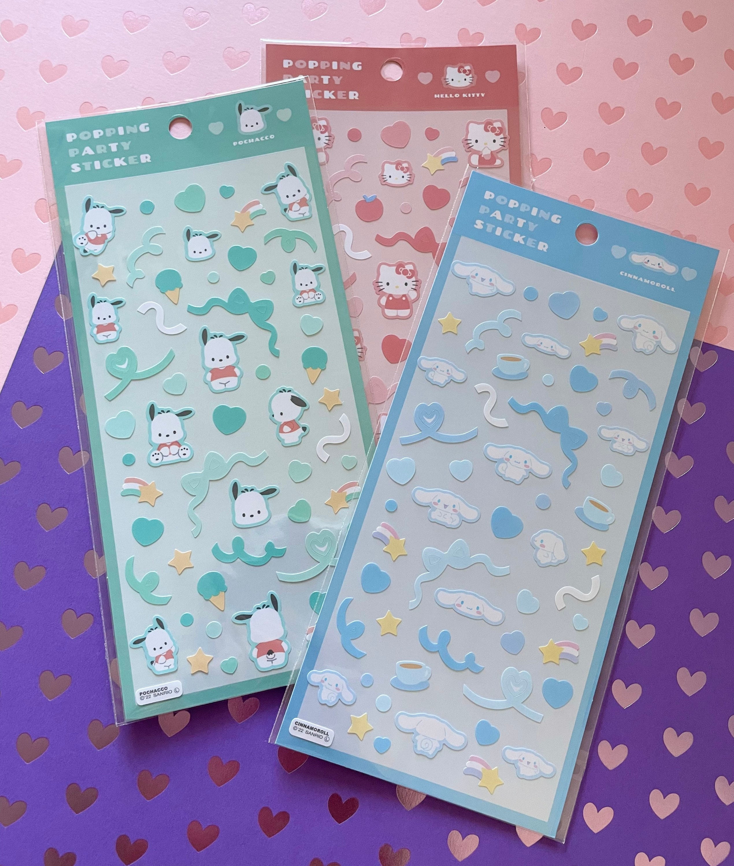 Sanrio characters Big sticker 2022 spring_ Sanrio Character